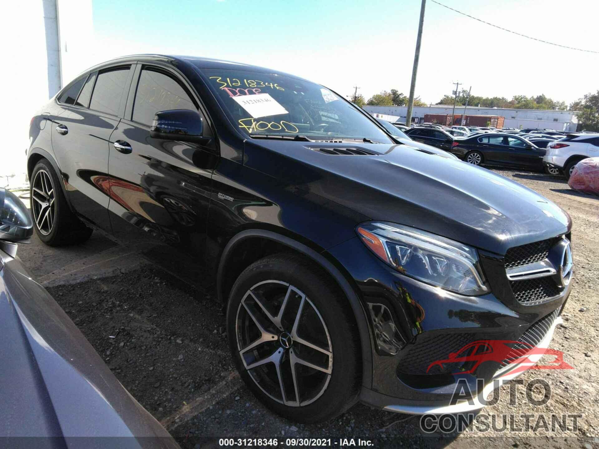 MERCEDES-BENZ GLE 2017 - 4JGED6EB6HA058848