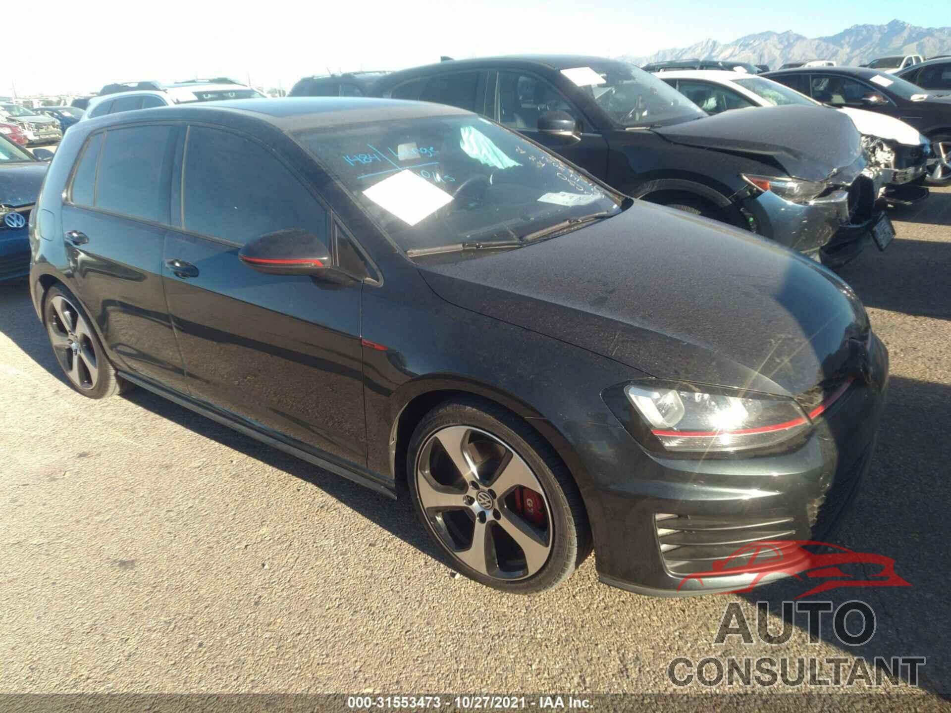 VOLKSWAGEN GOLF GTI 2017 - 3VW447AU2HM015833