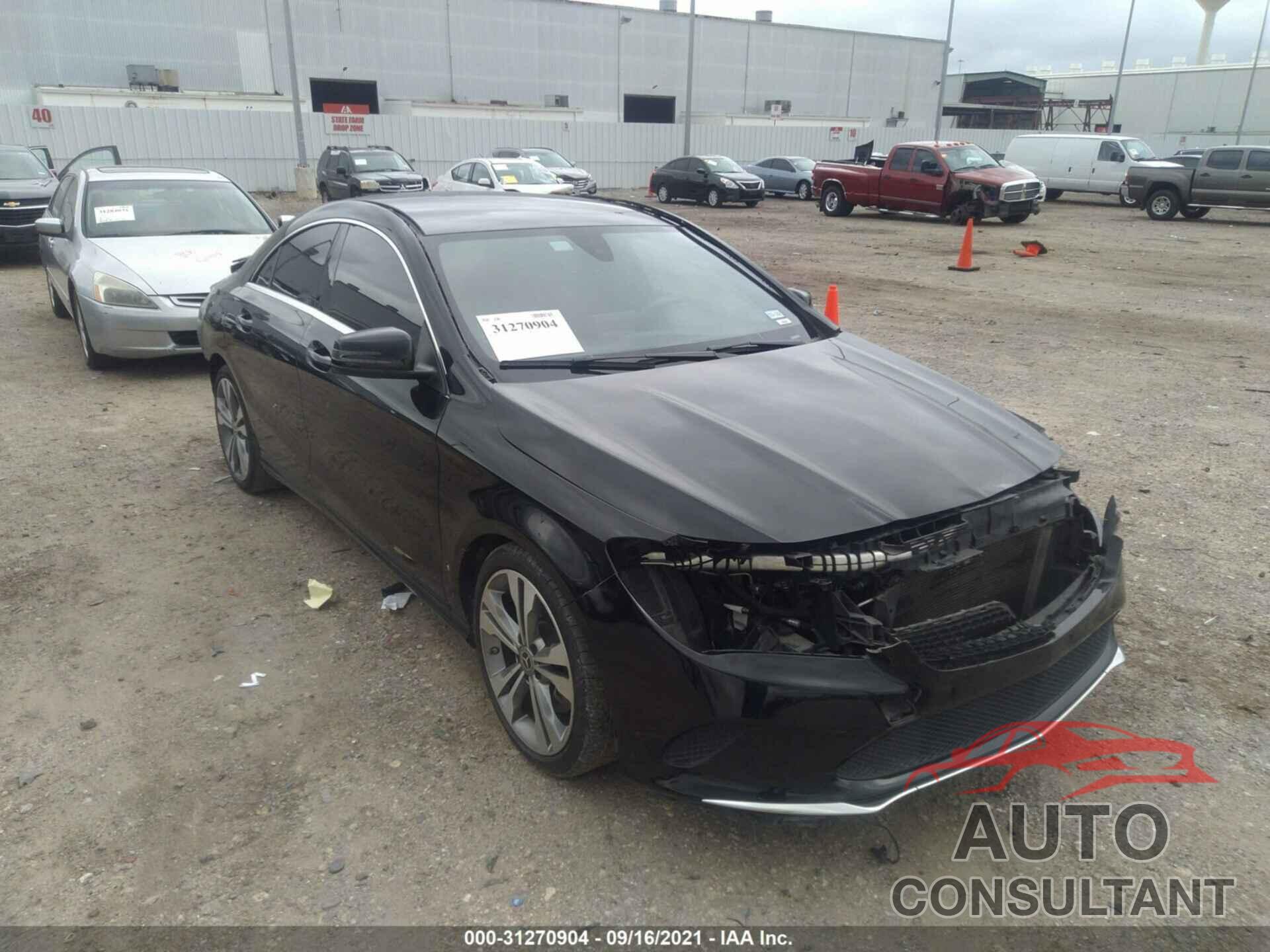 MERCEDES-BENZ CLA 2019 - WDDSJ4EBXKN720344