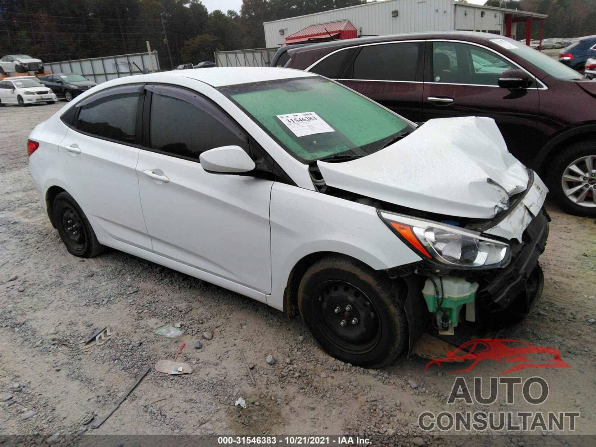 HYUNDAI ACCENT 2017 - KMHCT4AEXHU249122