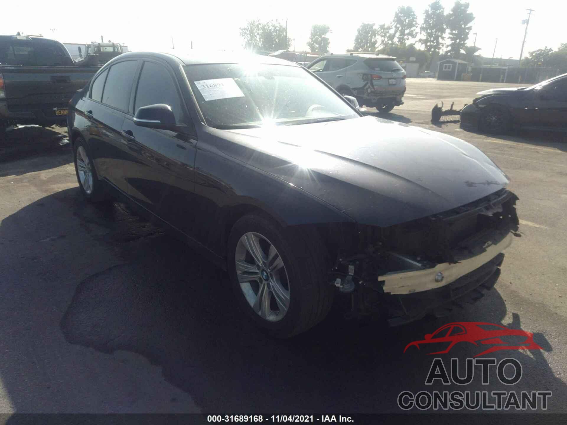 BMW 3 SERIES 2016 - WBA8E9G55GNU29381