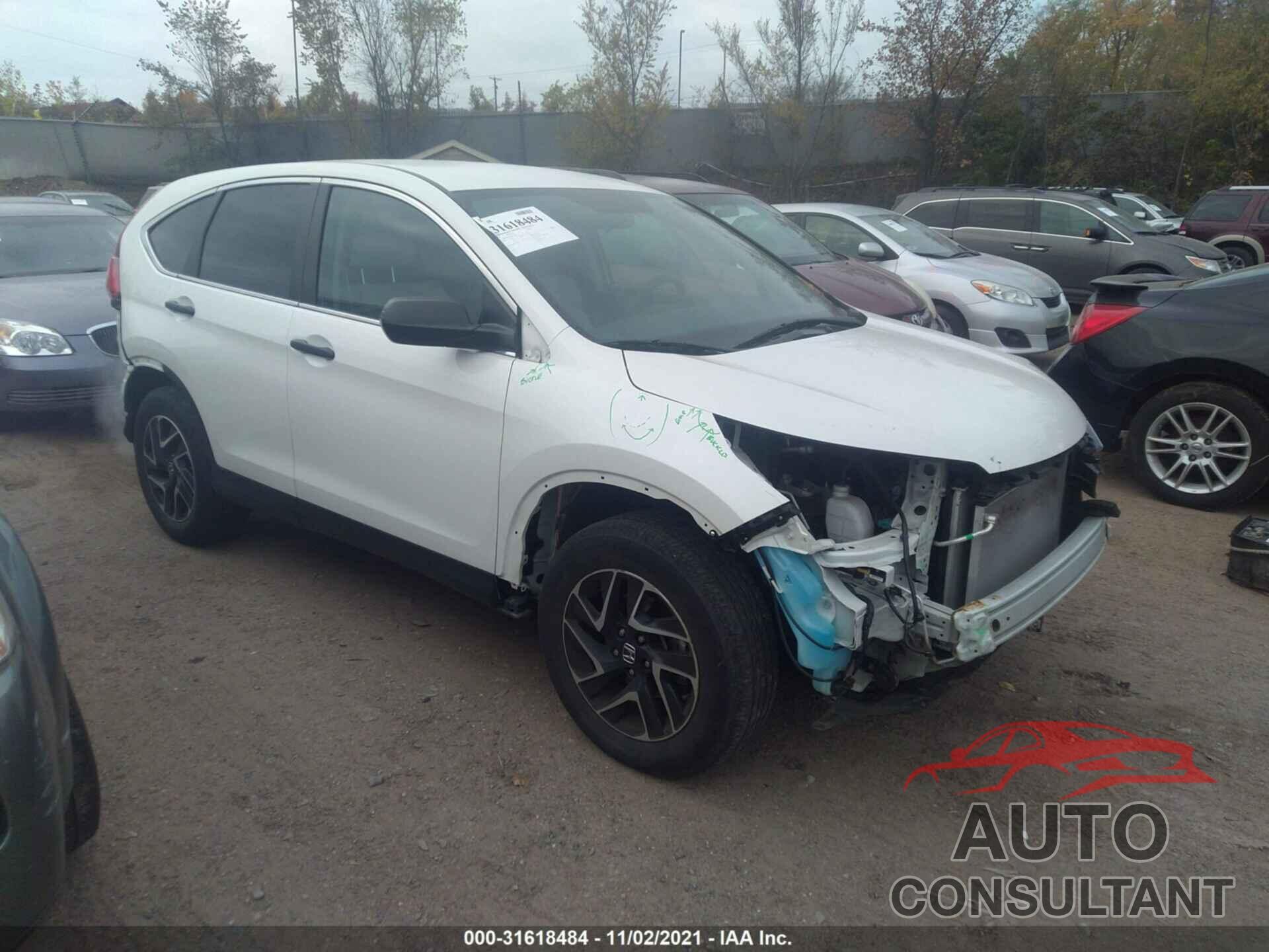 HONDA CR-V 2016 - 5J6RM4H4XGL024528