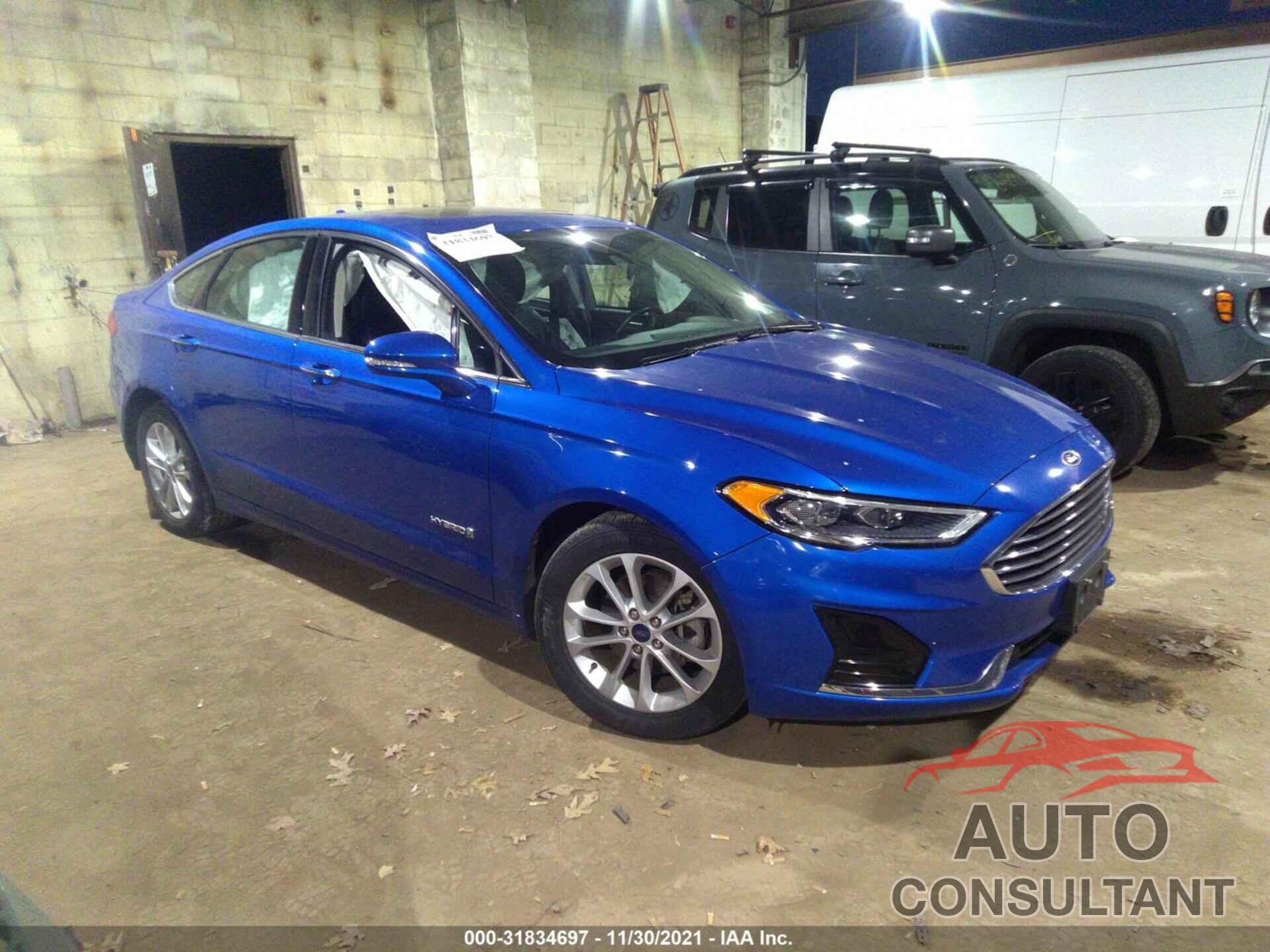 FORD FUSION HYBRID 2019 - 3FA6P0MUXKR279405