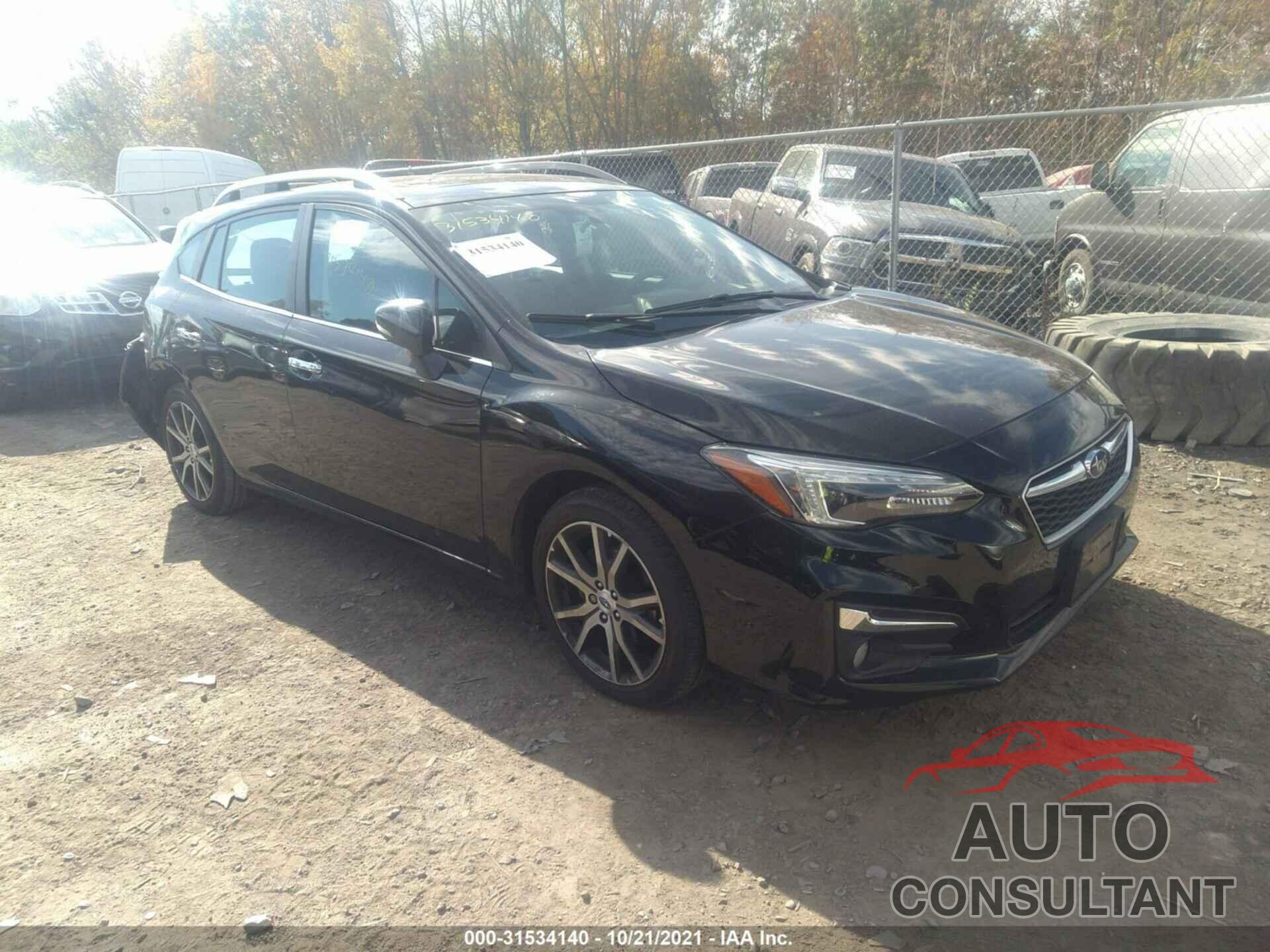SUBARU IMPREZA 2019 - 4S3GTAU62K3715082