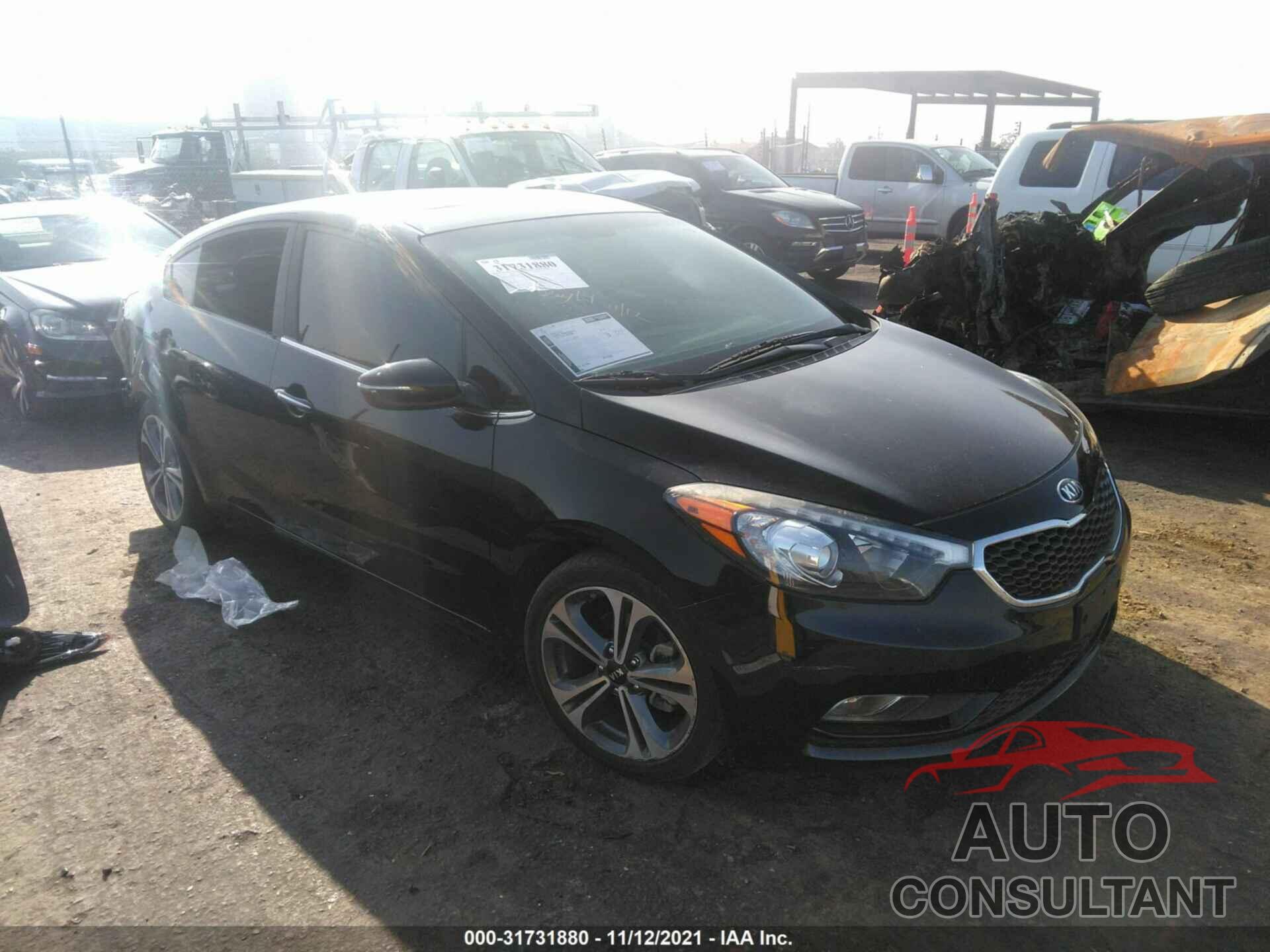 KIA FORTE 2016 - KNAFZ4A8XG5522141