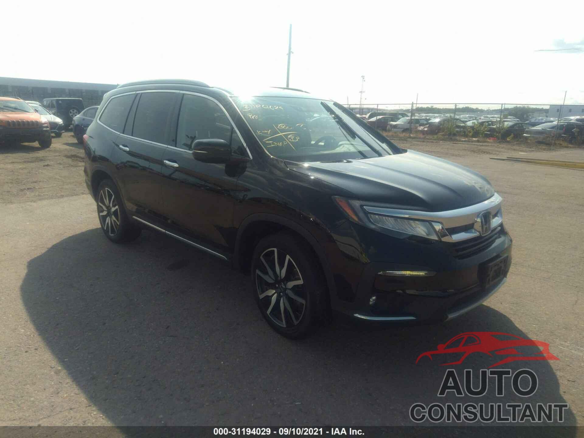 HONDA PILOT 2019 - 5FNYF6H05KB078545