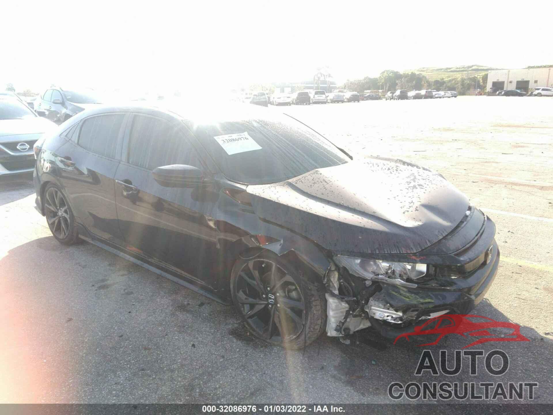 HONDA CIVIC HATCHBACK 2019 - SHHFK7H4XKU212301