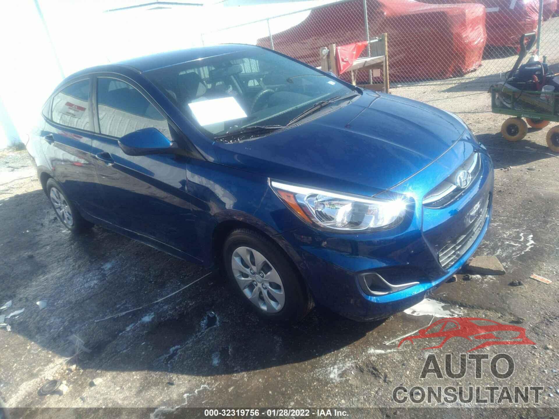 HYUNDAI ACCENT 2017 - KMHCT4AE7HU317344