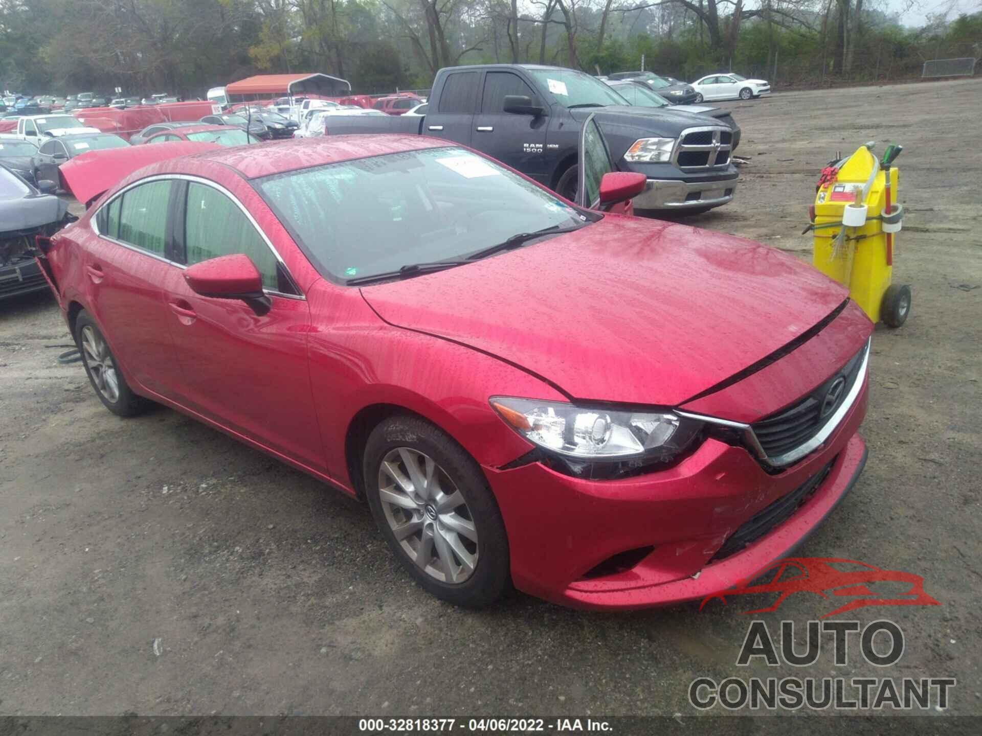 MAZDA MAZDA6 2016 - JM1GJ1U53G1456389