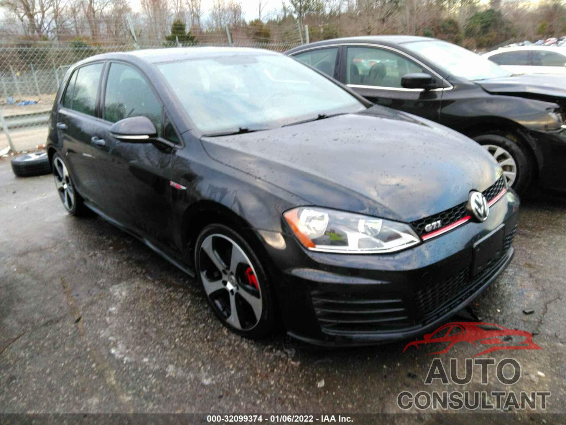 VOLKSWAGEN GOLF GTI 2017 - 3VW4T7AU7HM066716