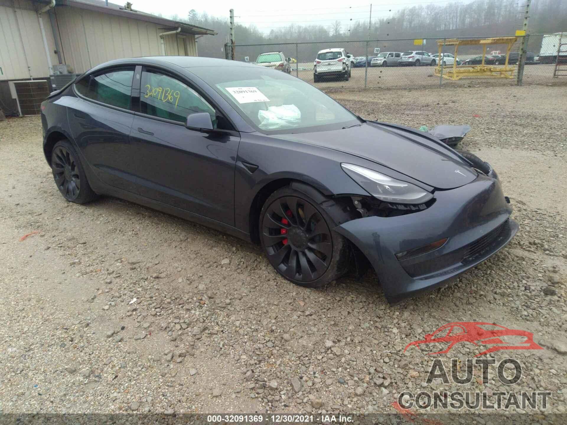 TESLA MODEL 3 2021 - 5YJ3E1EC3MF087696