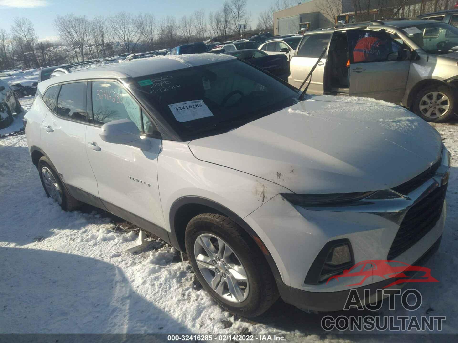 CHEVROLET BLAZER 2020 - 3GNKBBRA4LS722666