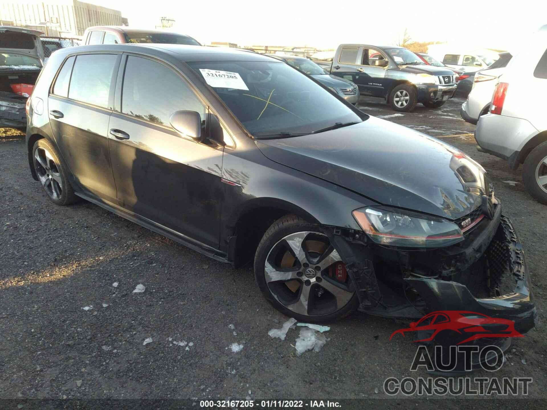 VOLKSWAGEN GOLF GTI 2016 - 3VW547AU9GM015430