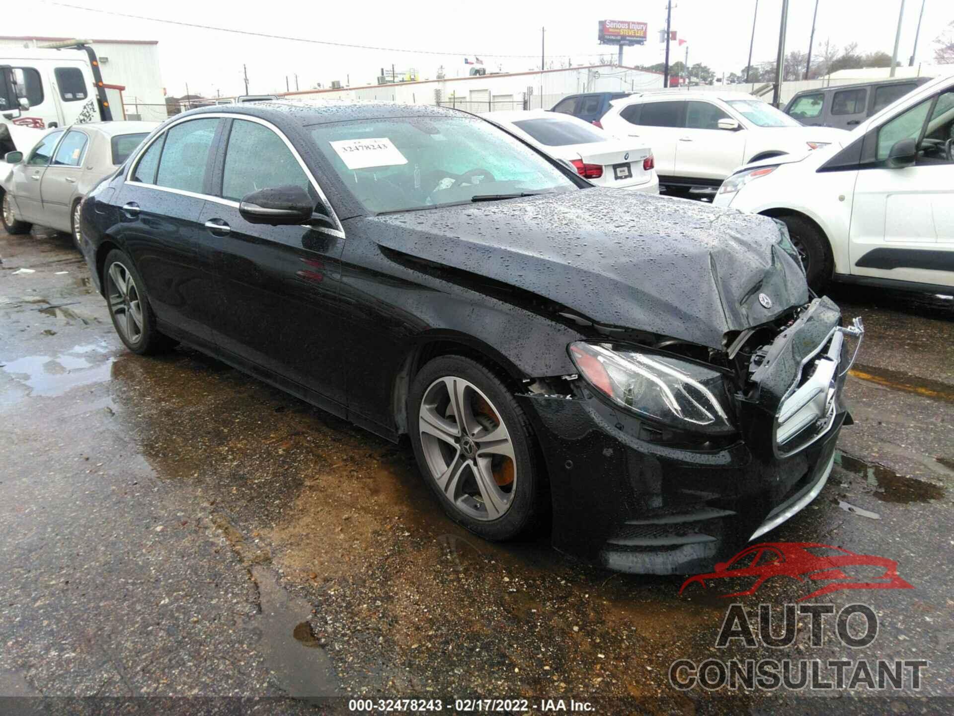 MERCEDES-BENZ E-CLASS 2019 - WDDZF4JB5KA587988