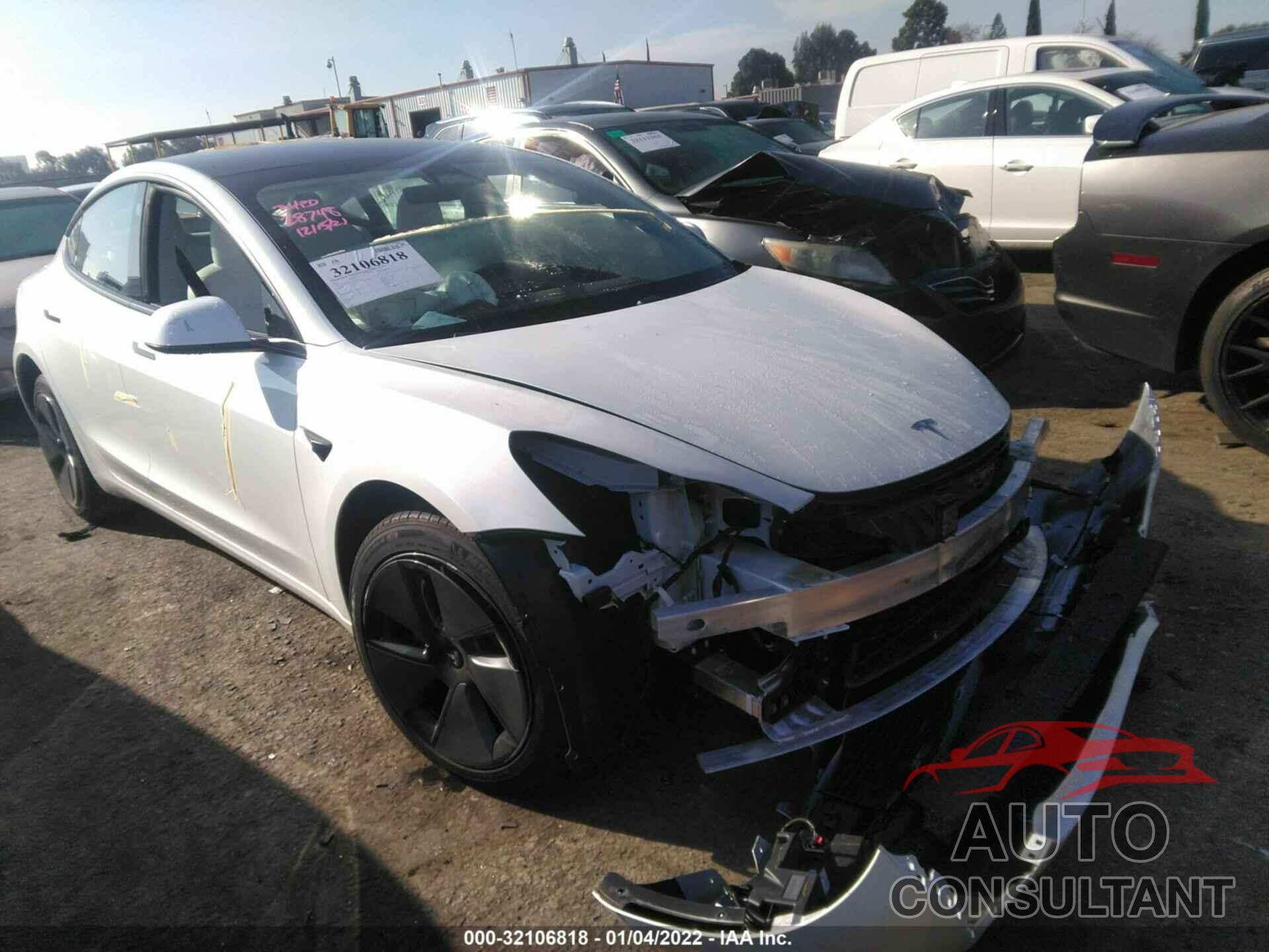 TESLA MODEL 3 2021 - 5YJ3E1EA1MF938845