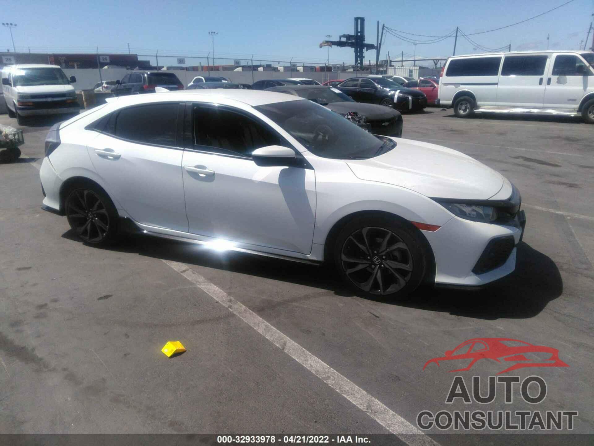 HONDA CIVIC HATCHBACK 2018 - SHHFK7H41JU431307