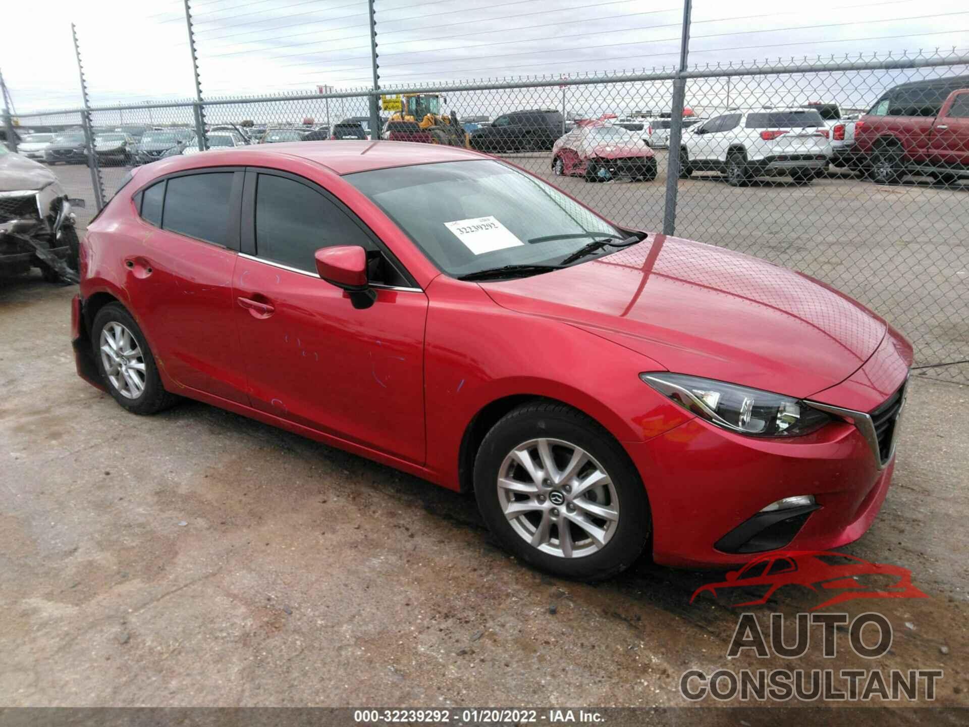 MAZDA MAZDA3 2016 - 3MZBM1K70GM259699