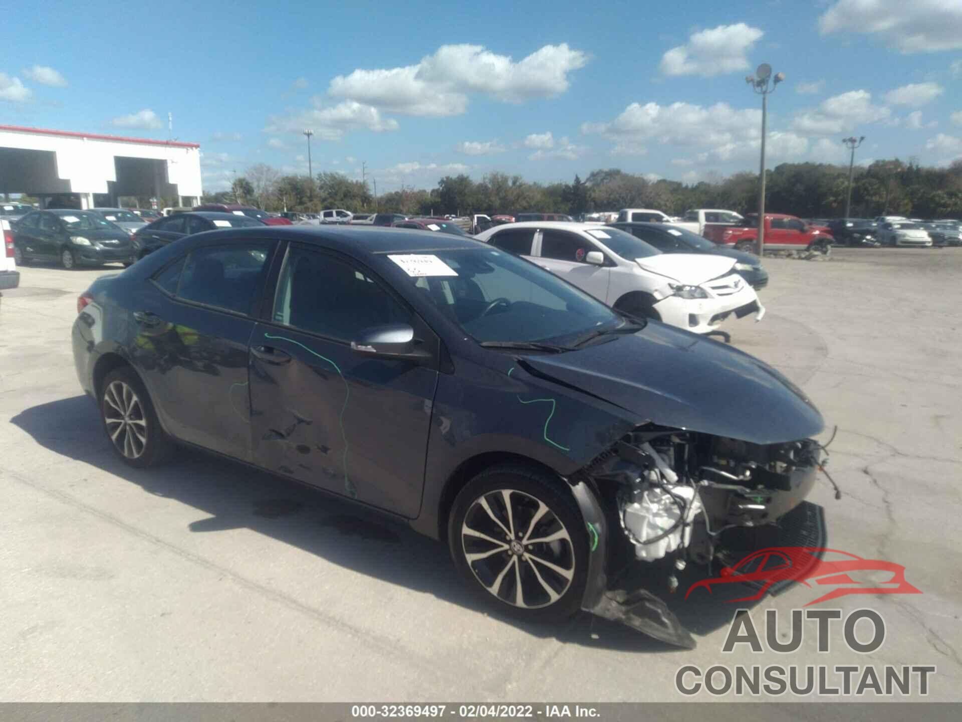 TOYOTA COROLLA 2019 - 5YFBURHE0KP862886
