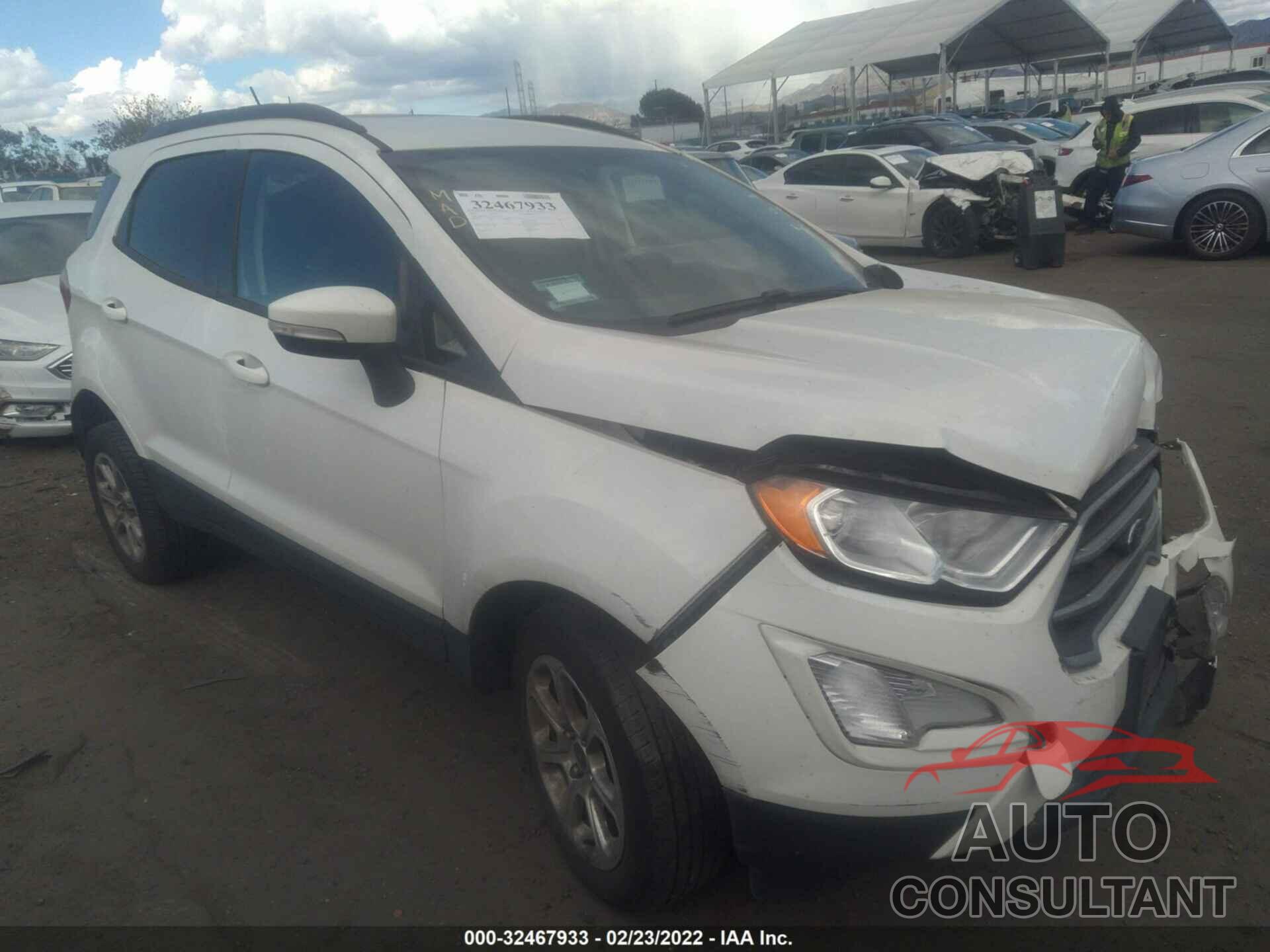 FORD ECOSPORT 2019 - MAJ6S3GL6KC257029