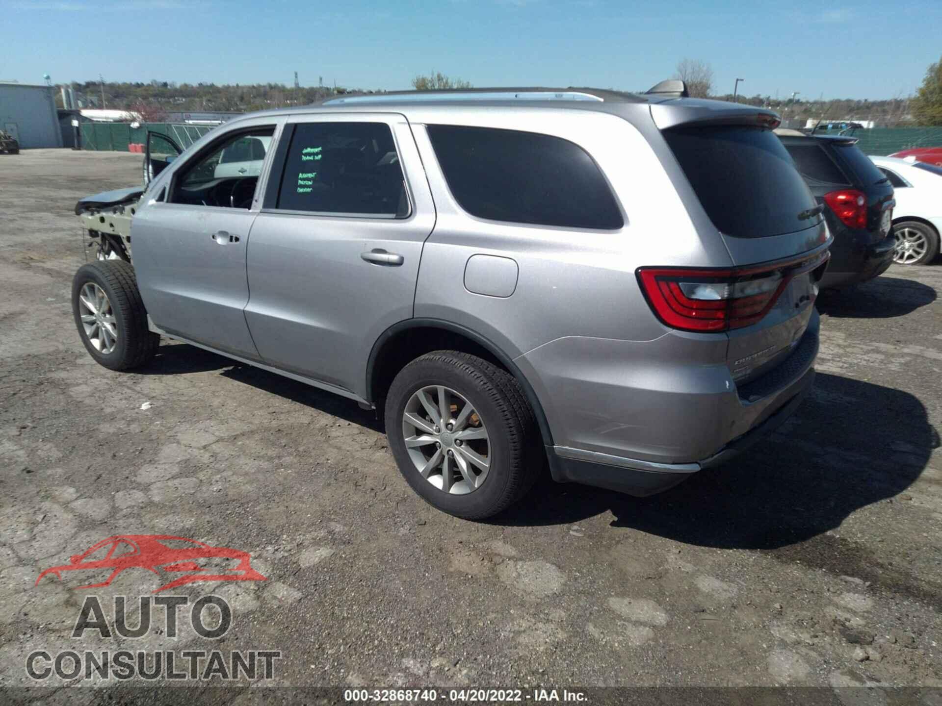 DODGE DURANGO 2017 - 1C4RDJAG6HC661345