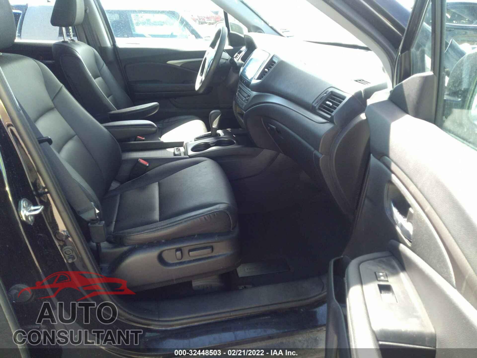 HONDA RIDGELINE 2019 - 5FPYK3F60KB036504