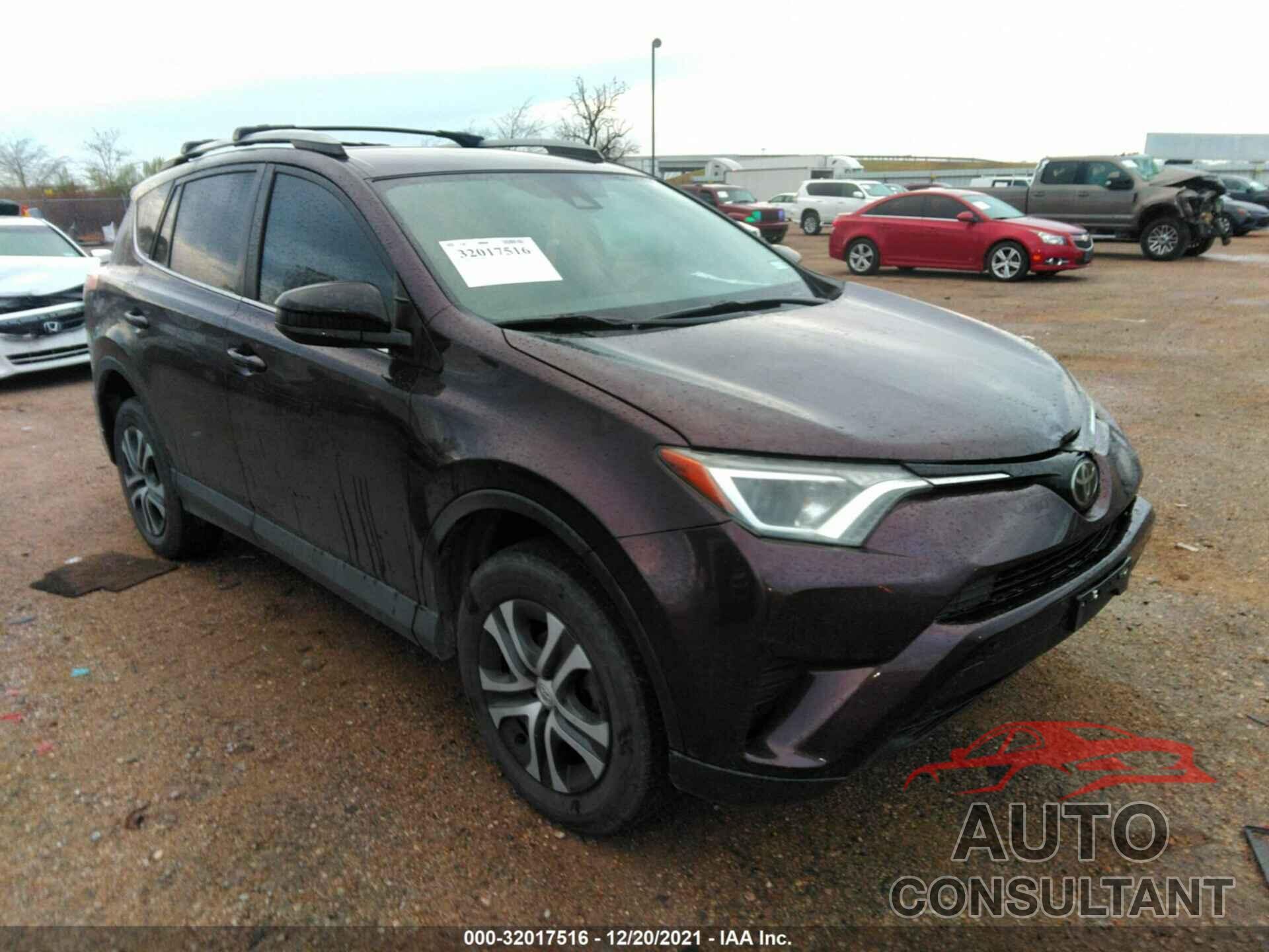 TOYOTA RAV4 2017 - 2T3ZFREV6HW345300