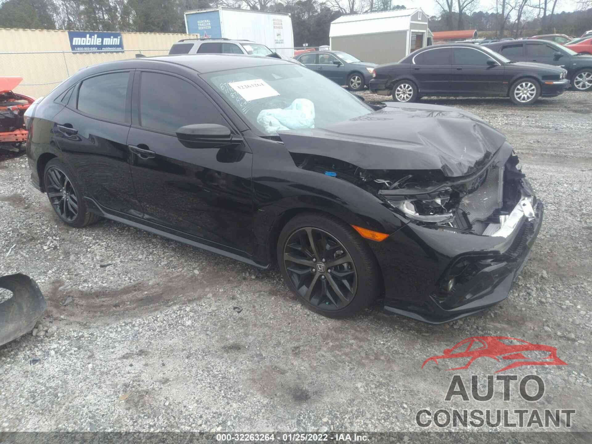 HONDA CIVIC HATCHBACK 2021 - SHHFK7H42MU218712