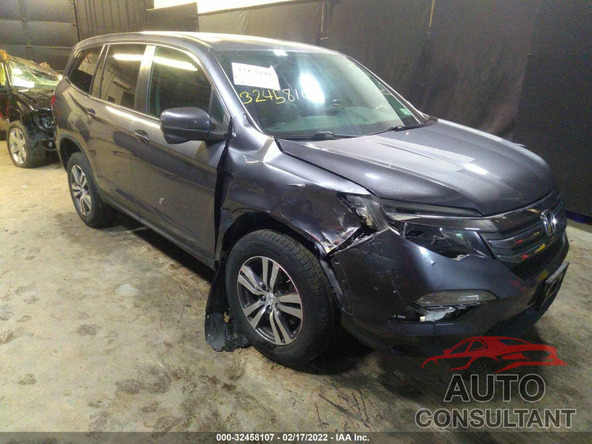 HONDA PILOT 2016 - 5FNYF6H5XGB100137