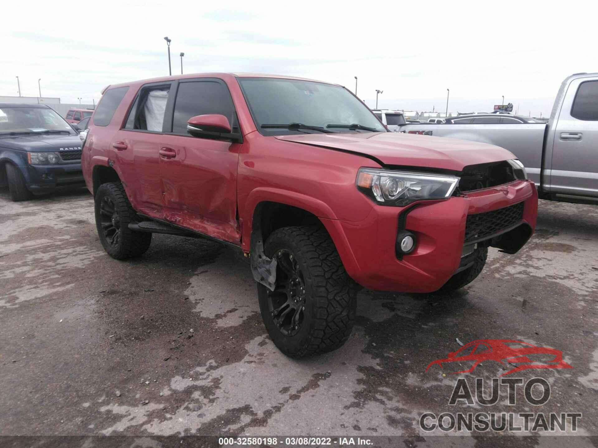 TOYOTA 4RUNNER 2019 - JTEBU5JR2K5643197