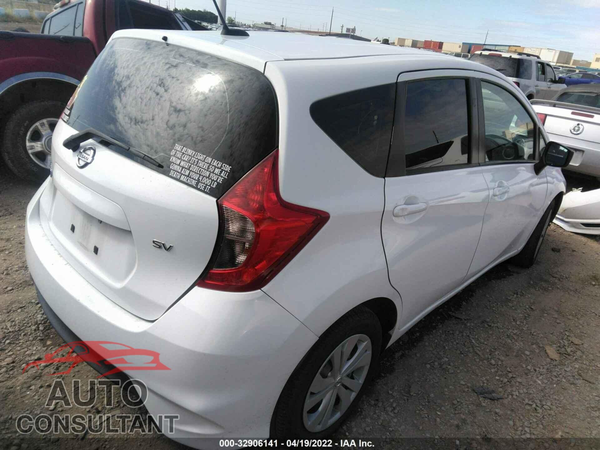NISSAN VERSA NOTE 2017 - 3N1CE2CP2HL377692