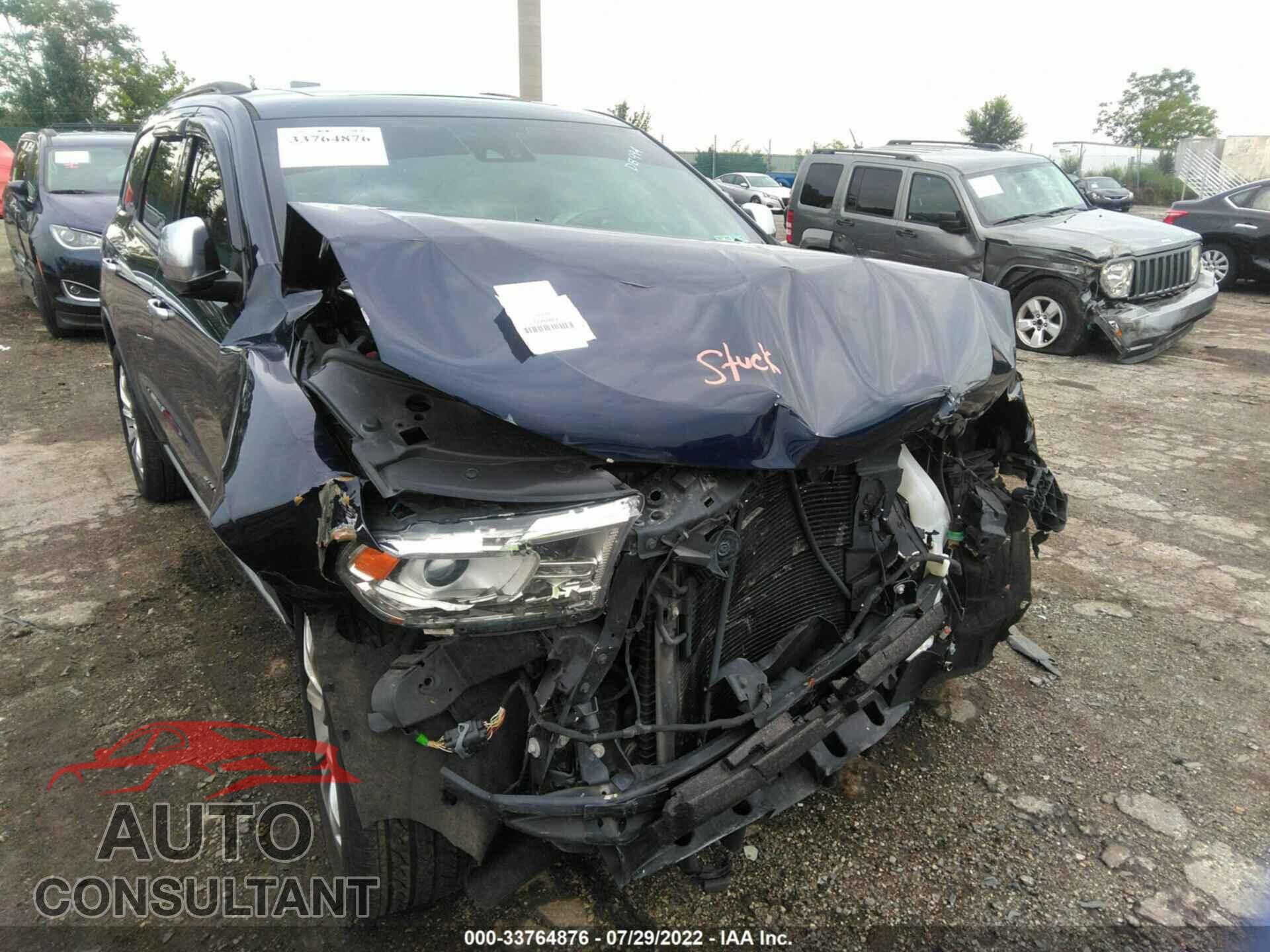DODGE DURANGO 2017 - 1C4RDJEGXHC854589