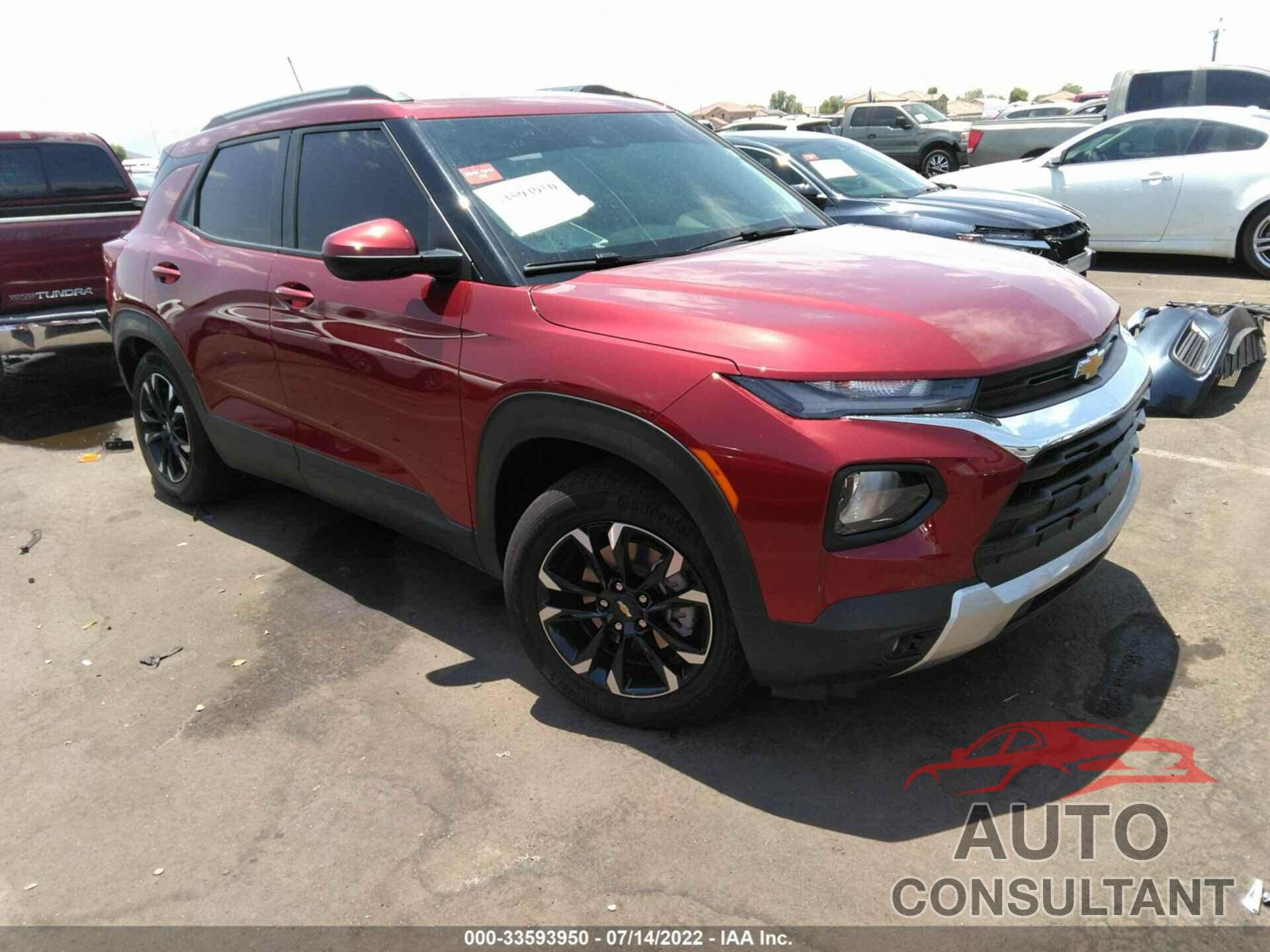 CHEVROLET TRAILBLAZER 2022 - KL79MPSL2NB078350