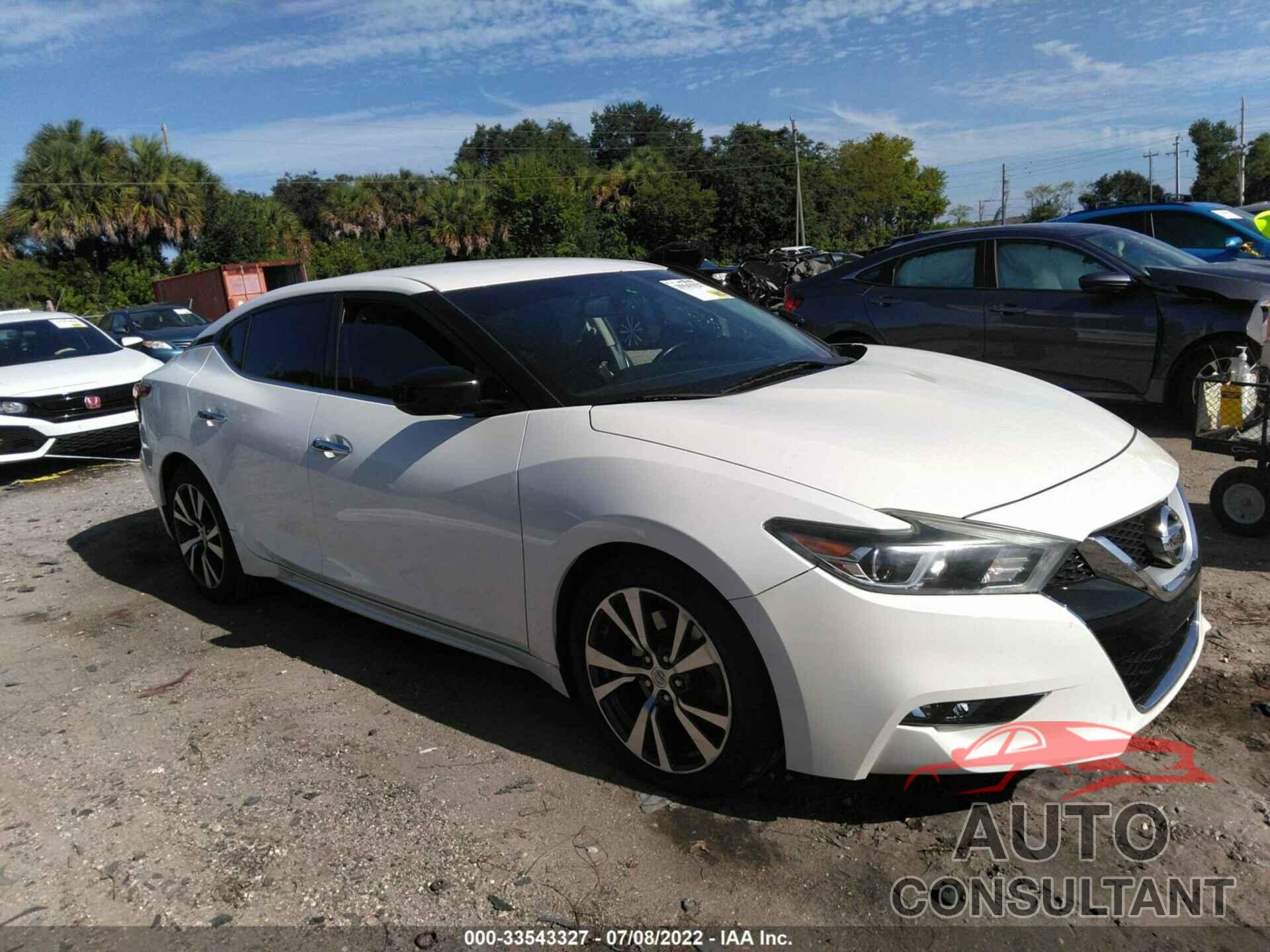 NISSAN MAXIMA 2017 - 1N4AA6APXHC385311