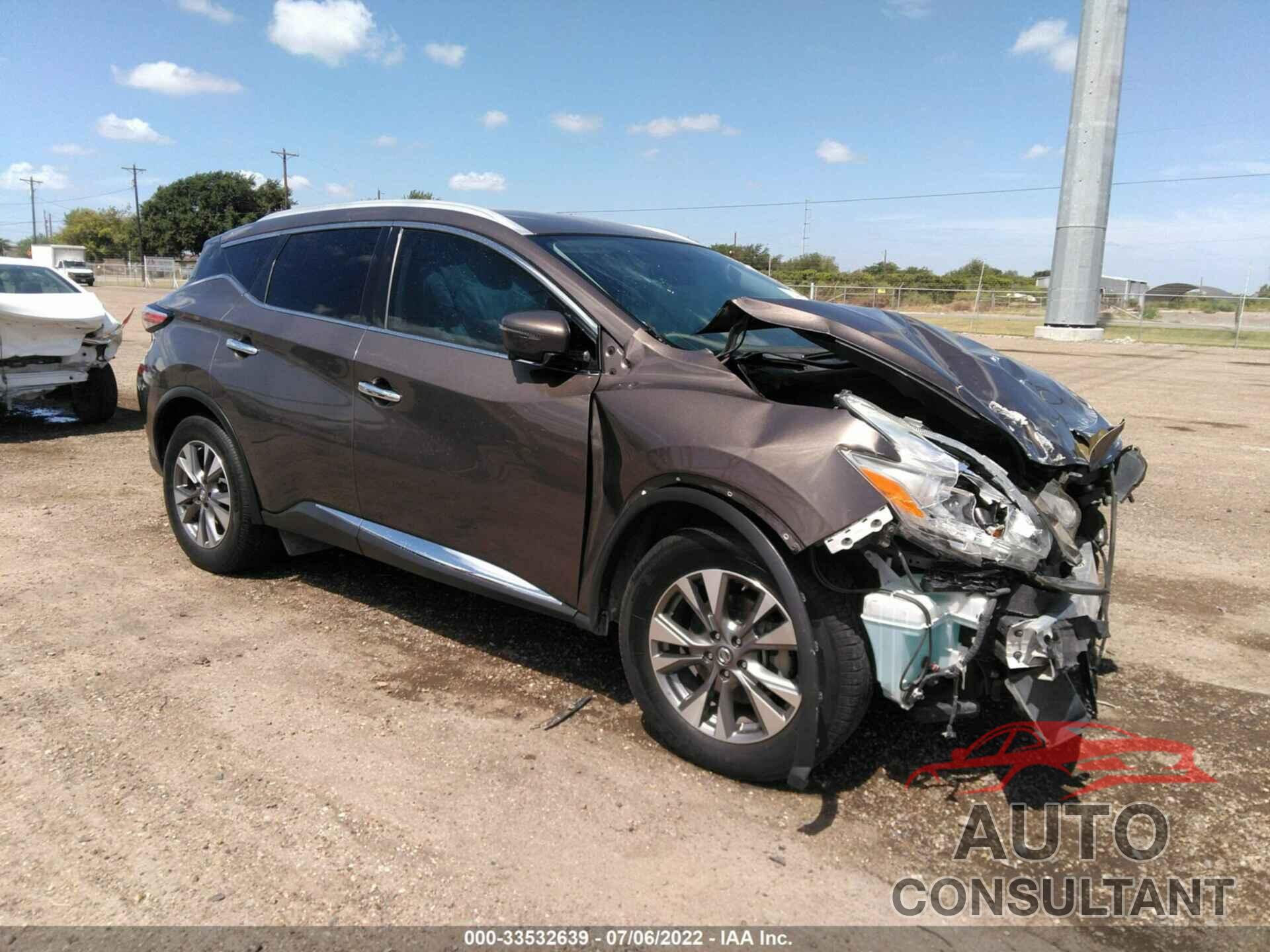 NISSAN MURANO 2017 - 5N1AZ2MG8HN130907