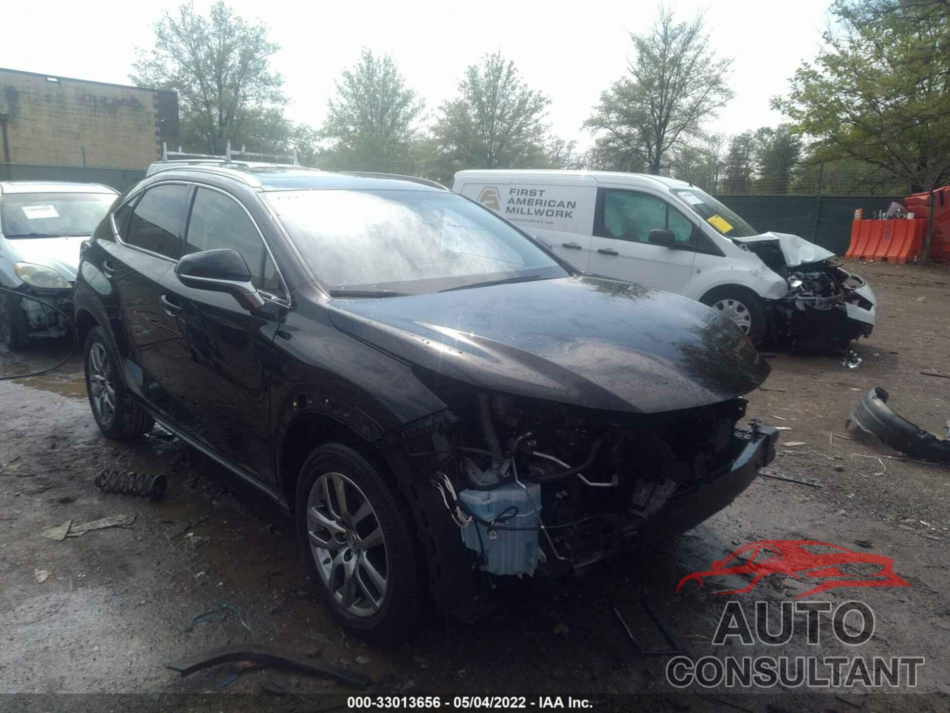 LEXUS NX 200T 2016 - JTJBARBZ8G2053269