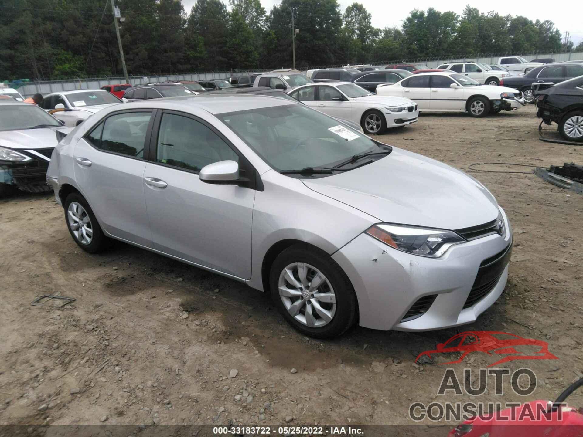TOYOTA COROLLA 2016 - 2T1BURHE8GC543727