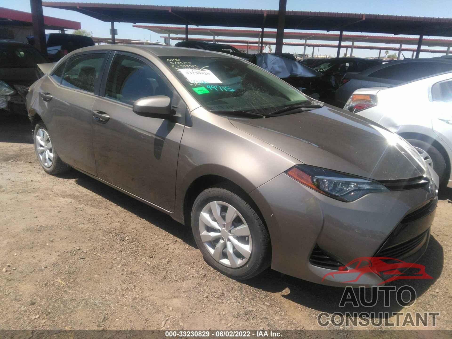 TOYOTA COROLLA 2019 - 5YFBURHE5KP859949