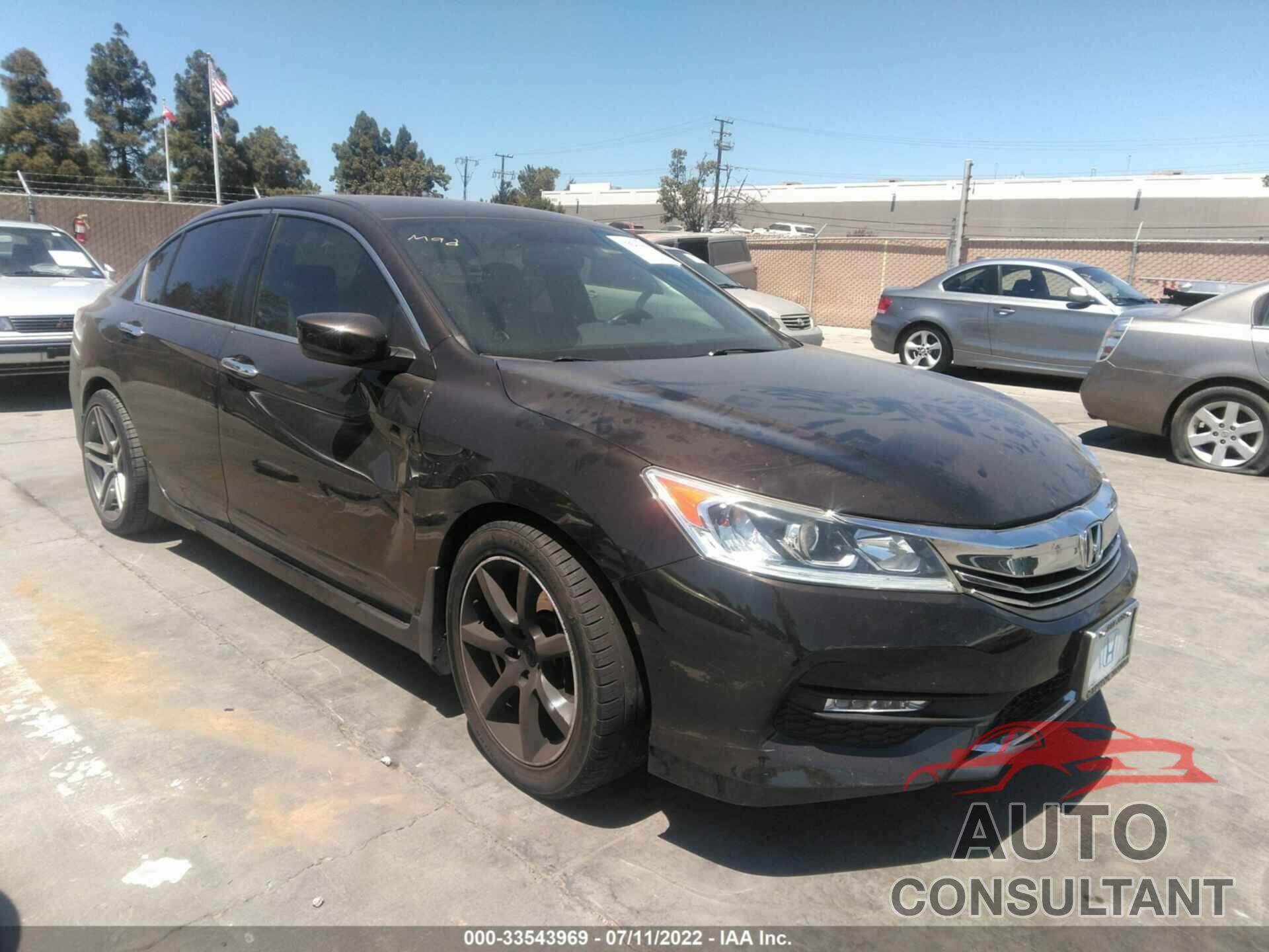 HONDA ACCORD SEDAN 2017 - 1HGCR2F5XHA113219