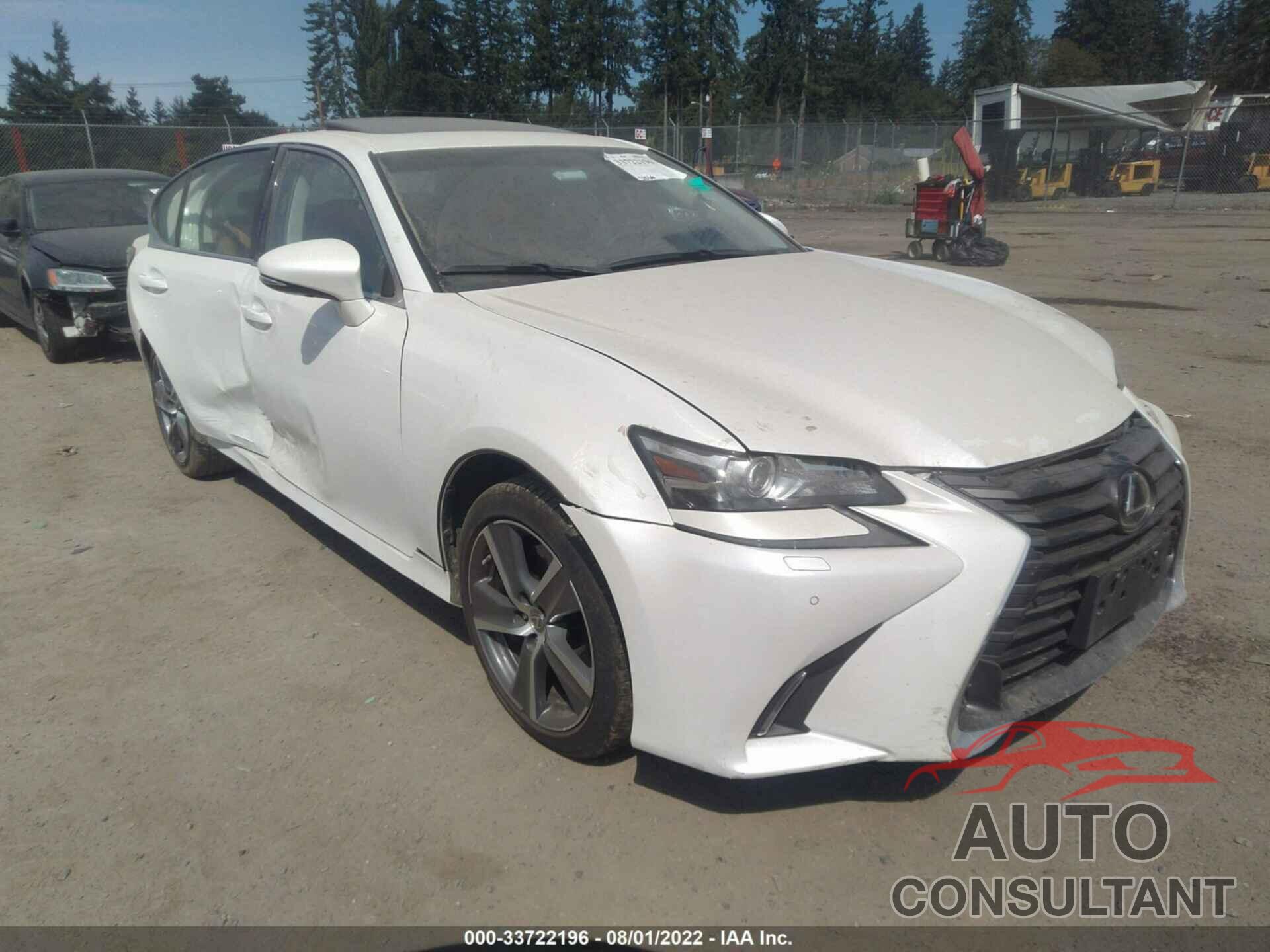 LEXUS GS 350 2016 - JTHCZ1BL1GA000186