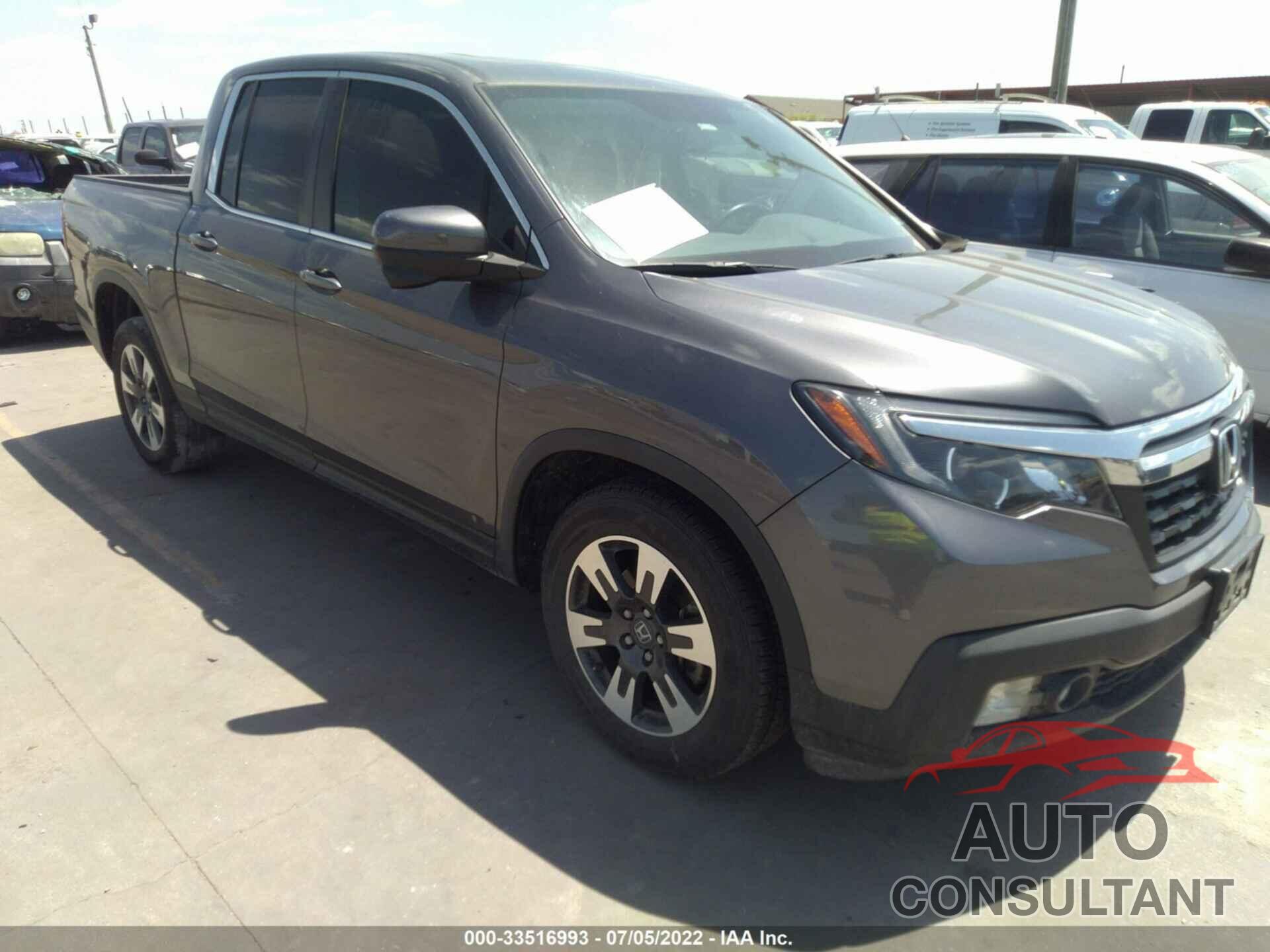 HONDA RIDGELINE 2019 - 5FPYK2F61KB000654