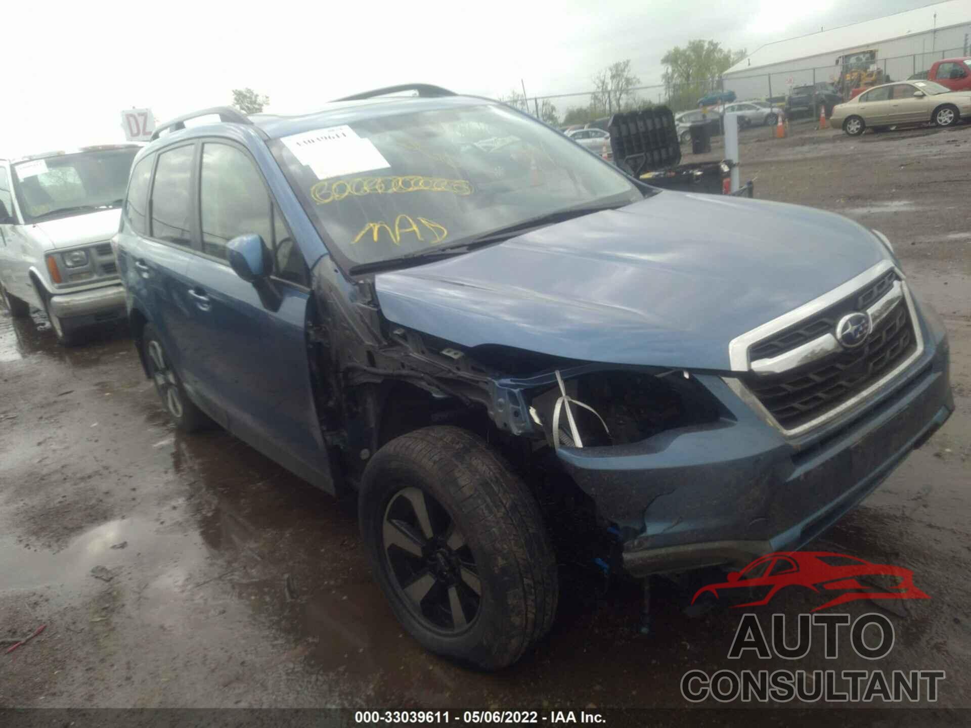 SUBARU FORESTER 2017 - JF2SJAGC7HH482122