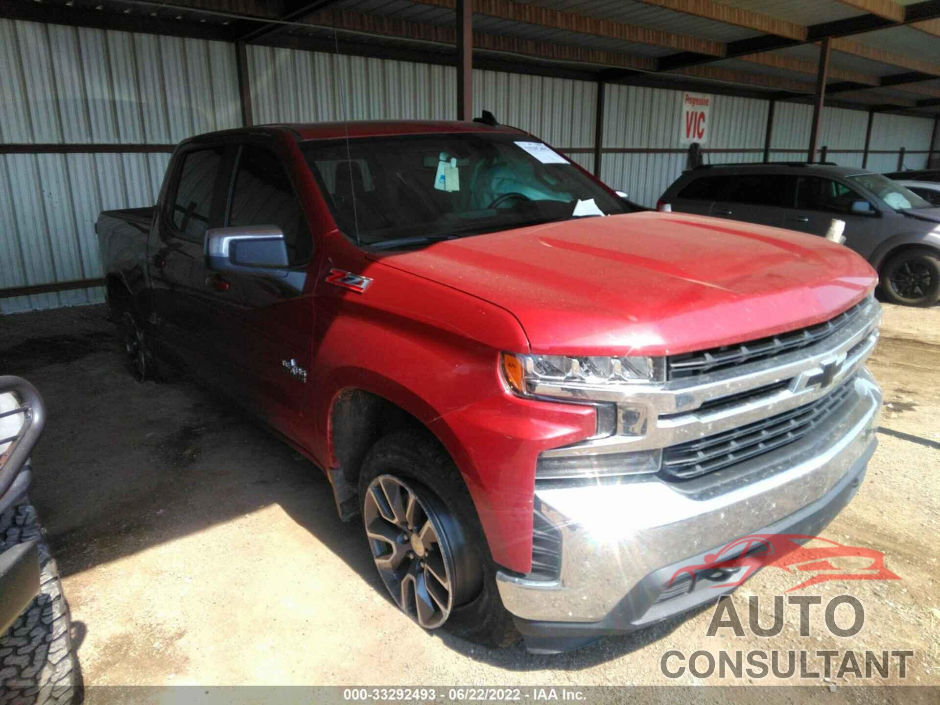 CHEVROLET SILVERADO 1500 2020 - 3GCUYDED9LG109795