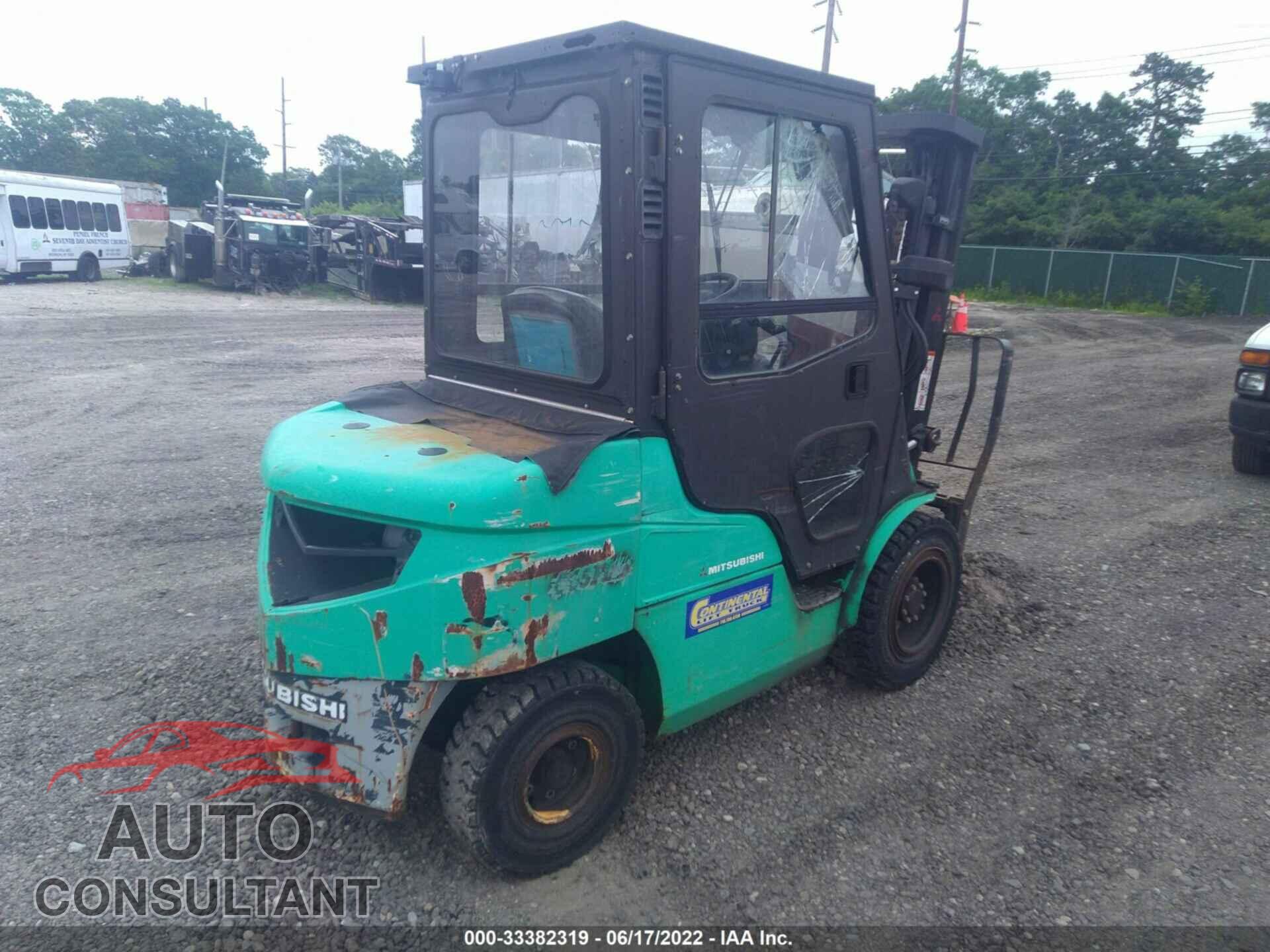 MITSUBISHI FORKLIFT 2016 - AF14E30454       