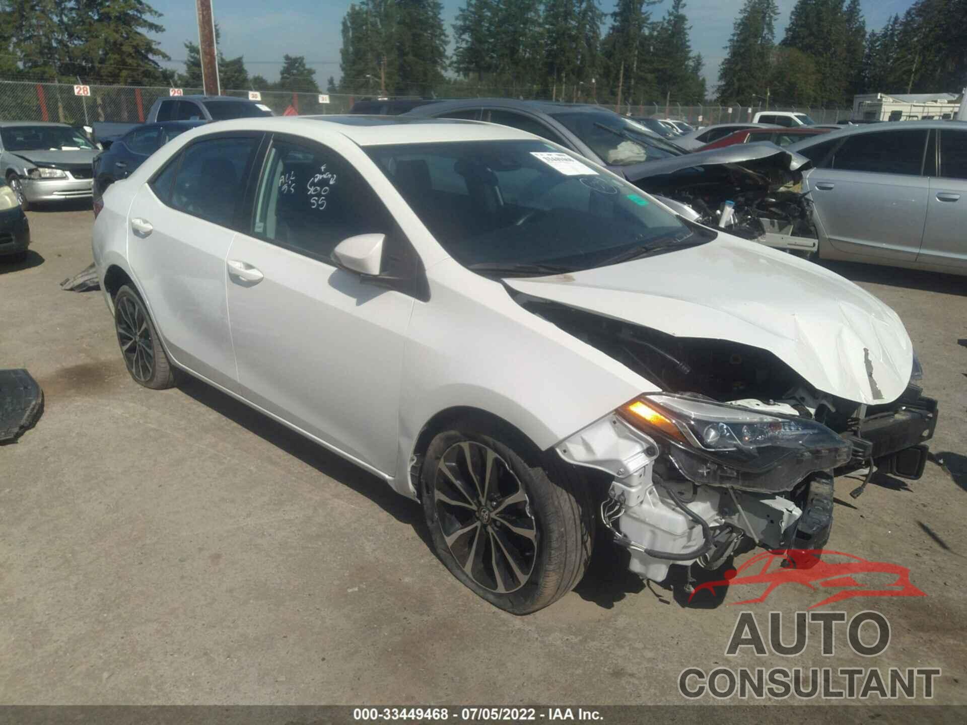 TOYOTA COROLLA 2017 - 5YFBURHE5HP641521
