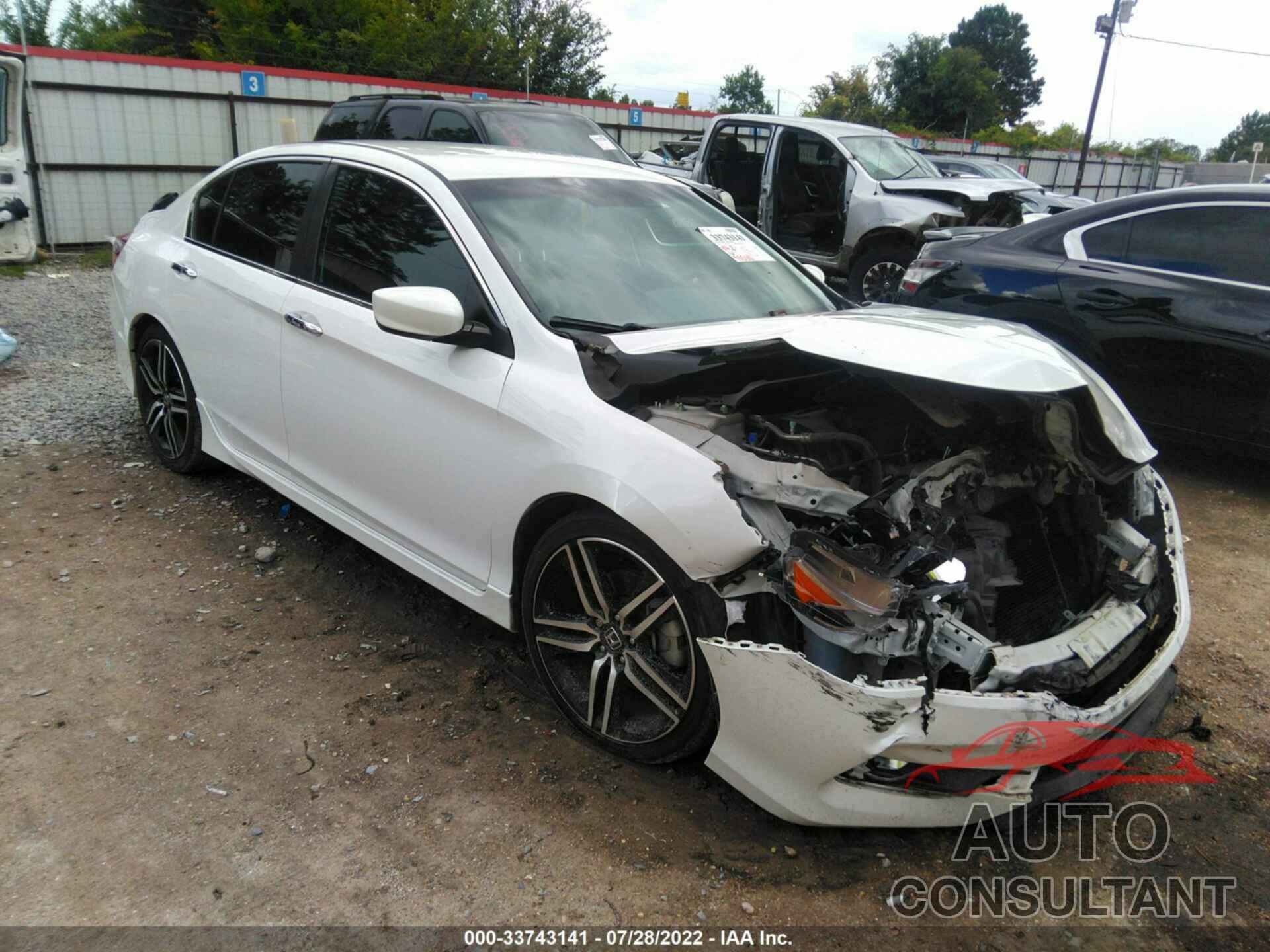 HONDA ACCORD SEDAN 2017 - 1HGCR2F17HA084372