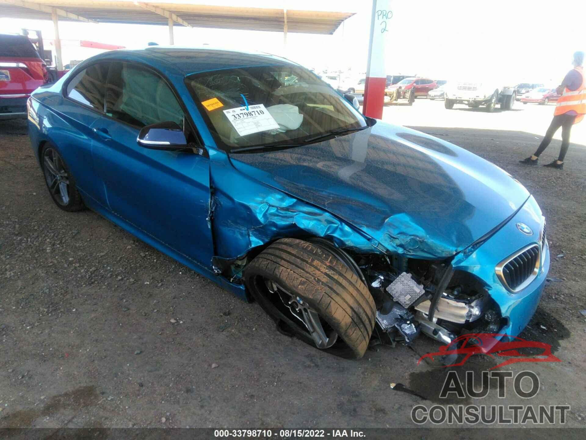 BMW 2 SERIES 2021 - WBA2J5C01M7J69453