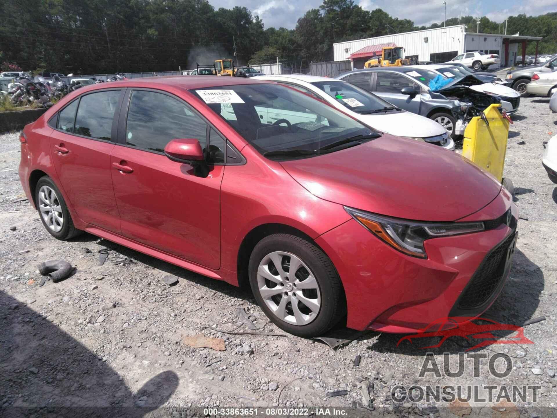 TOYOTA COROLLA 2021 - 5YFEPMAE0MP243631