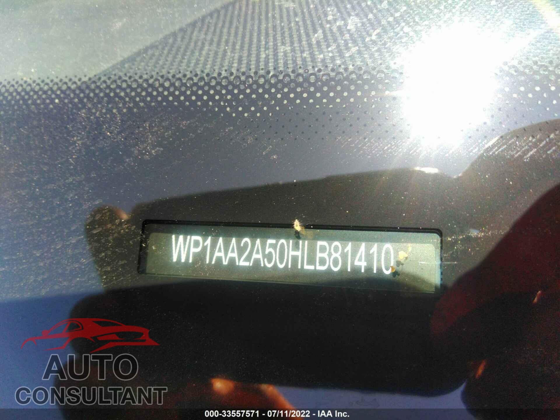 PORSCHE MACAN 2017 - WP1AA2A50HLB81410