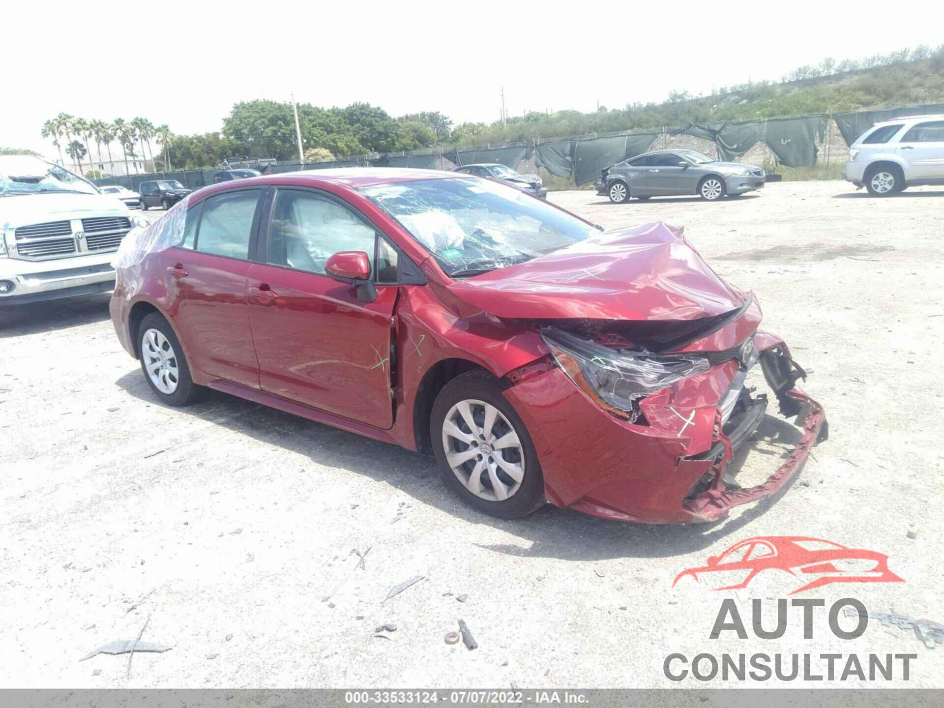 TOYOTA COROLLA 2022 - JTDEPMAE8NJ214142
