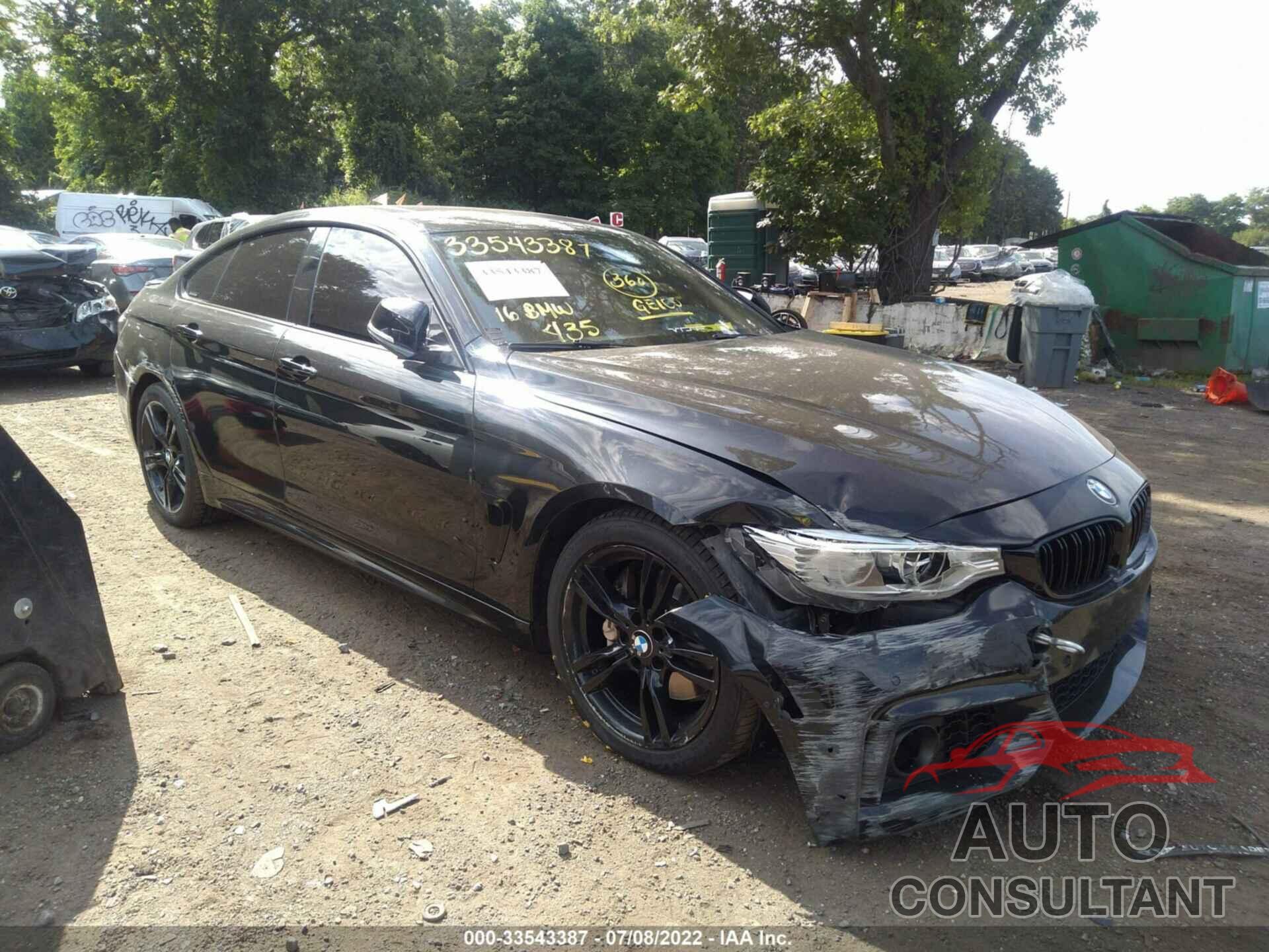 BMW 4 SERIES 2016 - WBA4B1C53GG241624